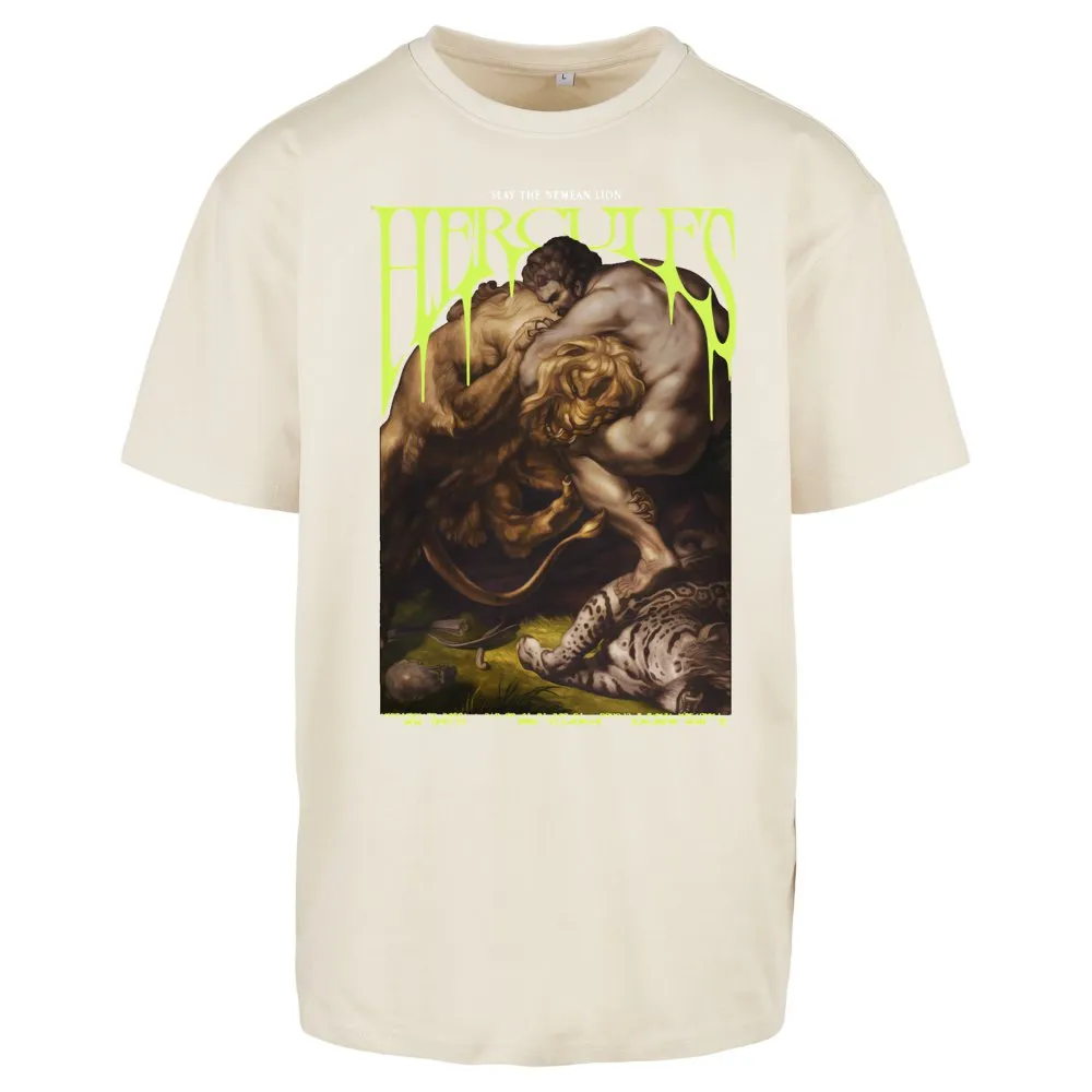 

Футболка с коротким рукавом Mister Tee Hercules Oversize, бежевый