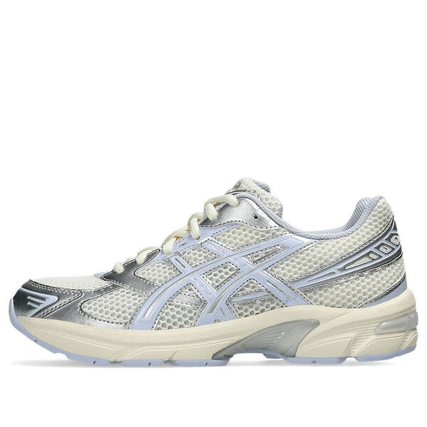 Кроссовки гель 1130 серебристый упаковка Asics, бежевый