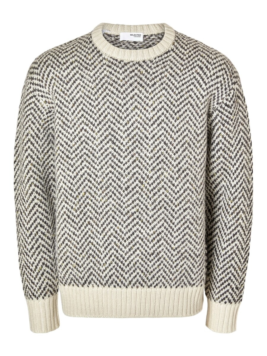 

Свитер SELECTED HOMME Harry, кремовый