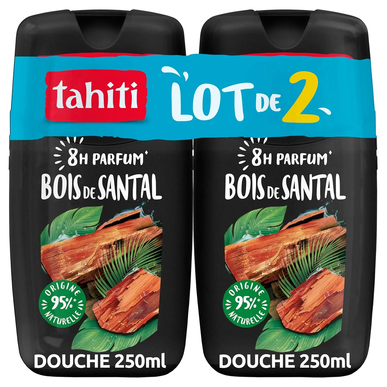 Гель для душа TAHITI с ароматом сандала, 2 x 250 мл Tahiti