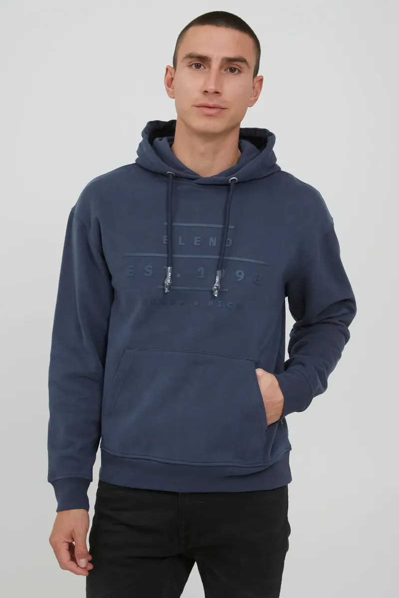 

Толстовка с капюшоном из смесового материала "BLEND BHSweatshirt", цвет Dress Blues
