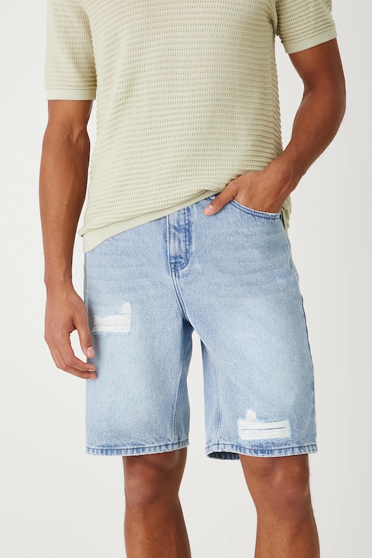 

Хлопковые джинсовые шорты Medicine, синий