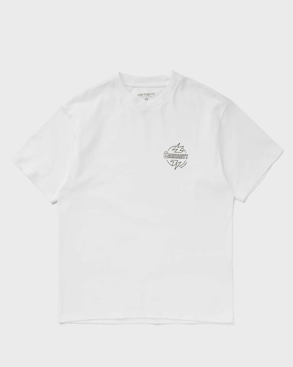 

Топ Carhartt Wip Wmns S/S Ablaze Tee, цвет white / black
