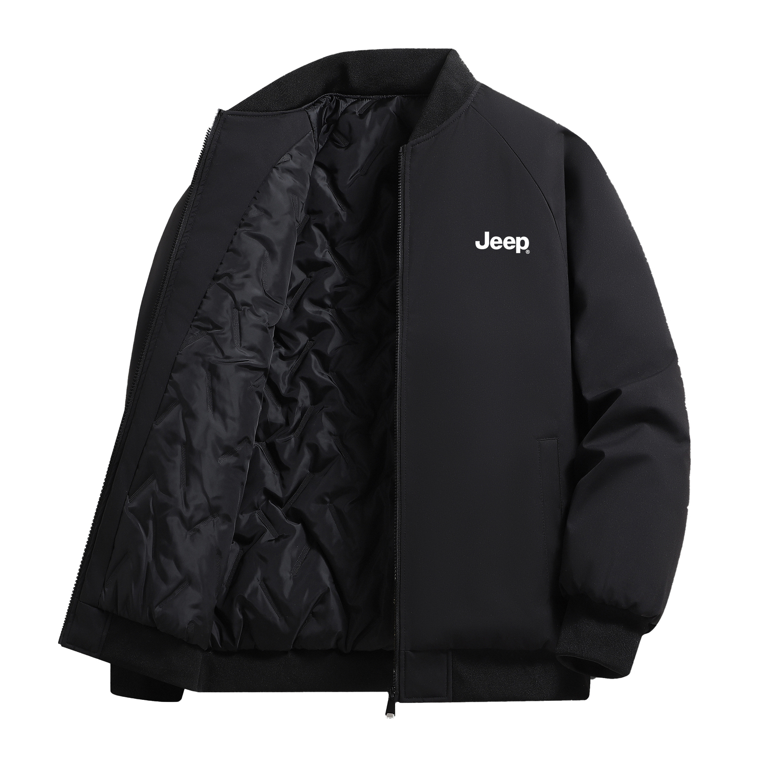 

Пуховик Unisex Jeep, черный