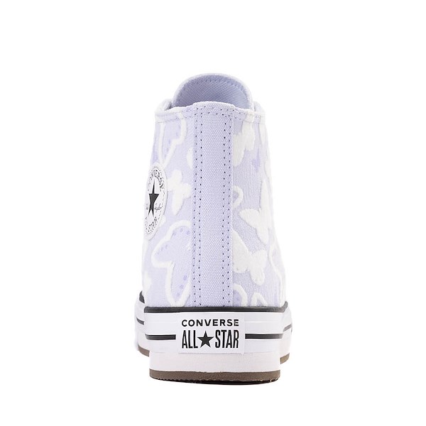 Кроссовки Converse Chuck Taylor All Star Lift High-Top Flocked Butterflies Sneaker, цвет Blueberry Ice — фото 4