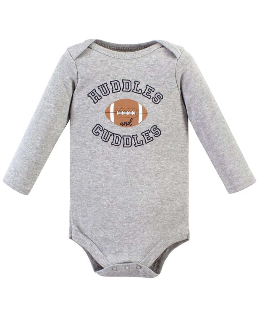 Комплект из трех предметов: боди с длинными рукавами, брюки и обувь Hudson Baby, Football Huddles Long Sleeve — фото 4