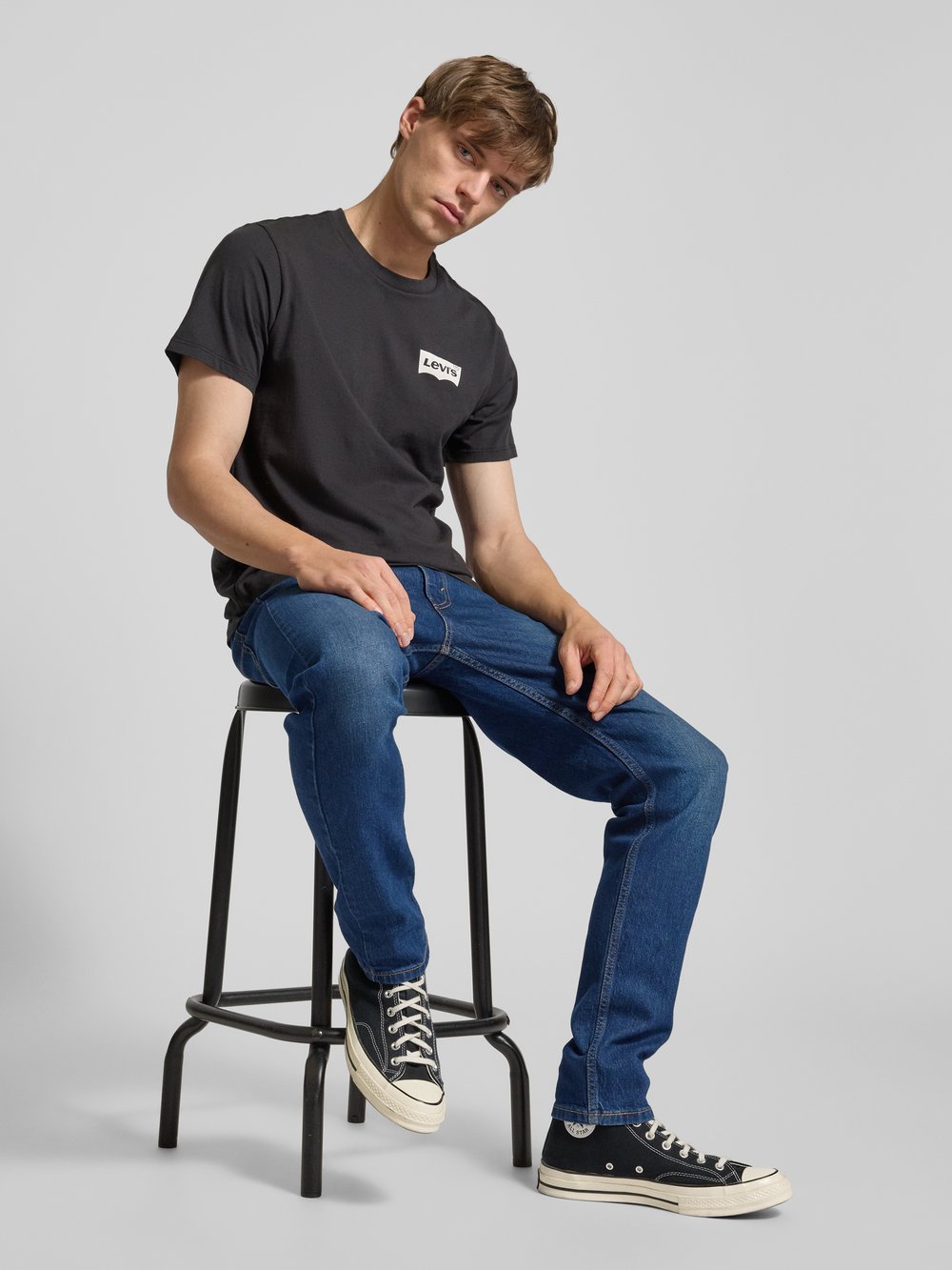 

Джинсы Slim fit с 5 карманами, модель «515» Levi's, темно-синий