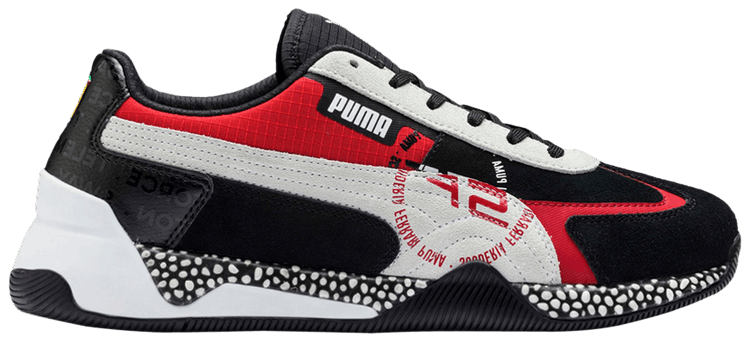 

Кроссовки Puma Scuderia Ferrari x Speed Hybrid 'Black White Rosso Corsa', черный