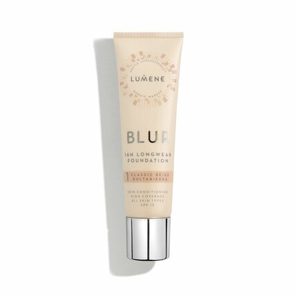 Blur 16h Longwear Foundation SPF15 Тональный крем с высокой степенью покрытия 30 мл/1,0 унции Lumene — фото 2