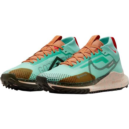 

Беговые кроссовки React Pegasus Trail 4 GORE-TEX женские Nike, цвет Emerald Rise/Sequoia-Amber Brown, Зеленый, Беговые кроссовки React Pegasus Trail 4 GORE-TEX женские Nike, цвет Emerald Rise/Sequoia-Amber Brown