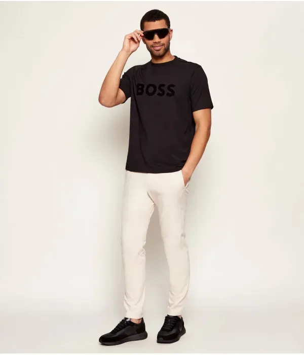 Футболка TS_Iconic Logo regular fit Boss Green, черный — фото 2