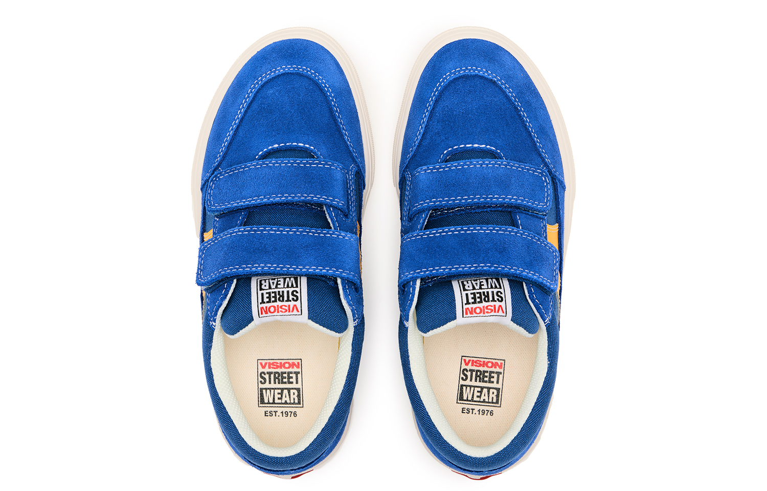 Детские кроссовки для скейтбординга Stick Light Low-Top Vision Street Wear, синий — фото 4