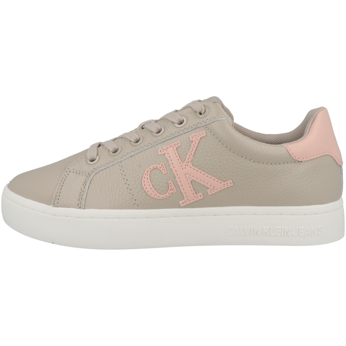 

Кроссовки Calvin Klein low Classic Cupsole Laceup, бежевый