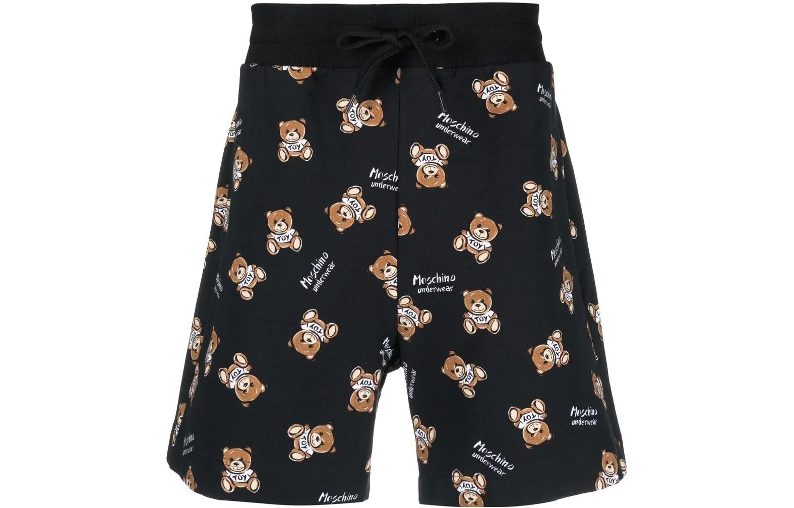 

MOSCHINO Повседневные шорты мужские черные