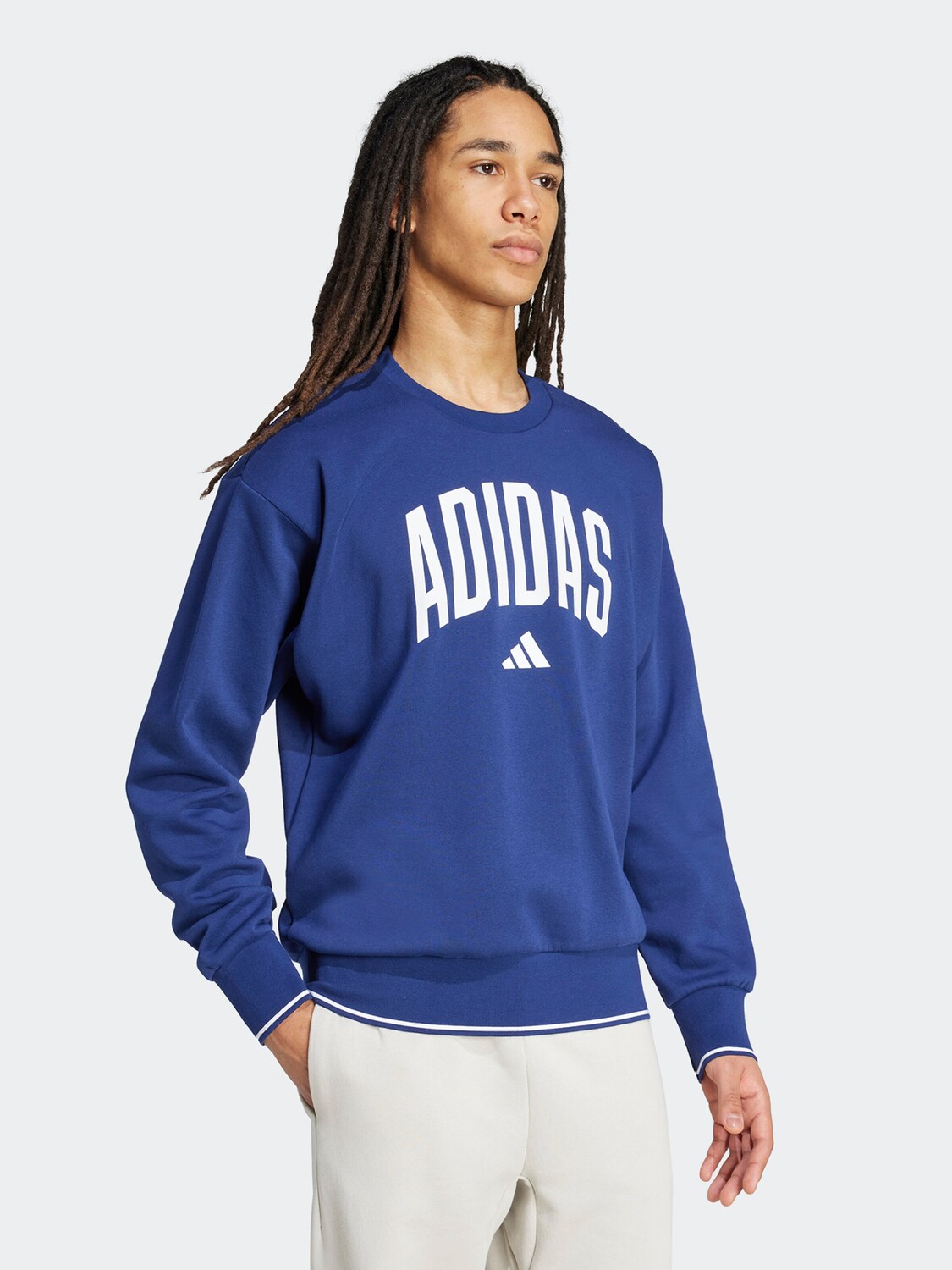 Adidas Sportswear Спортивный свитшот 'COLLEGIATE' в темно-синем цвете — фото 3