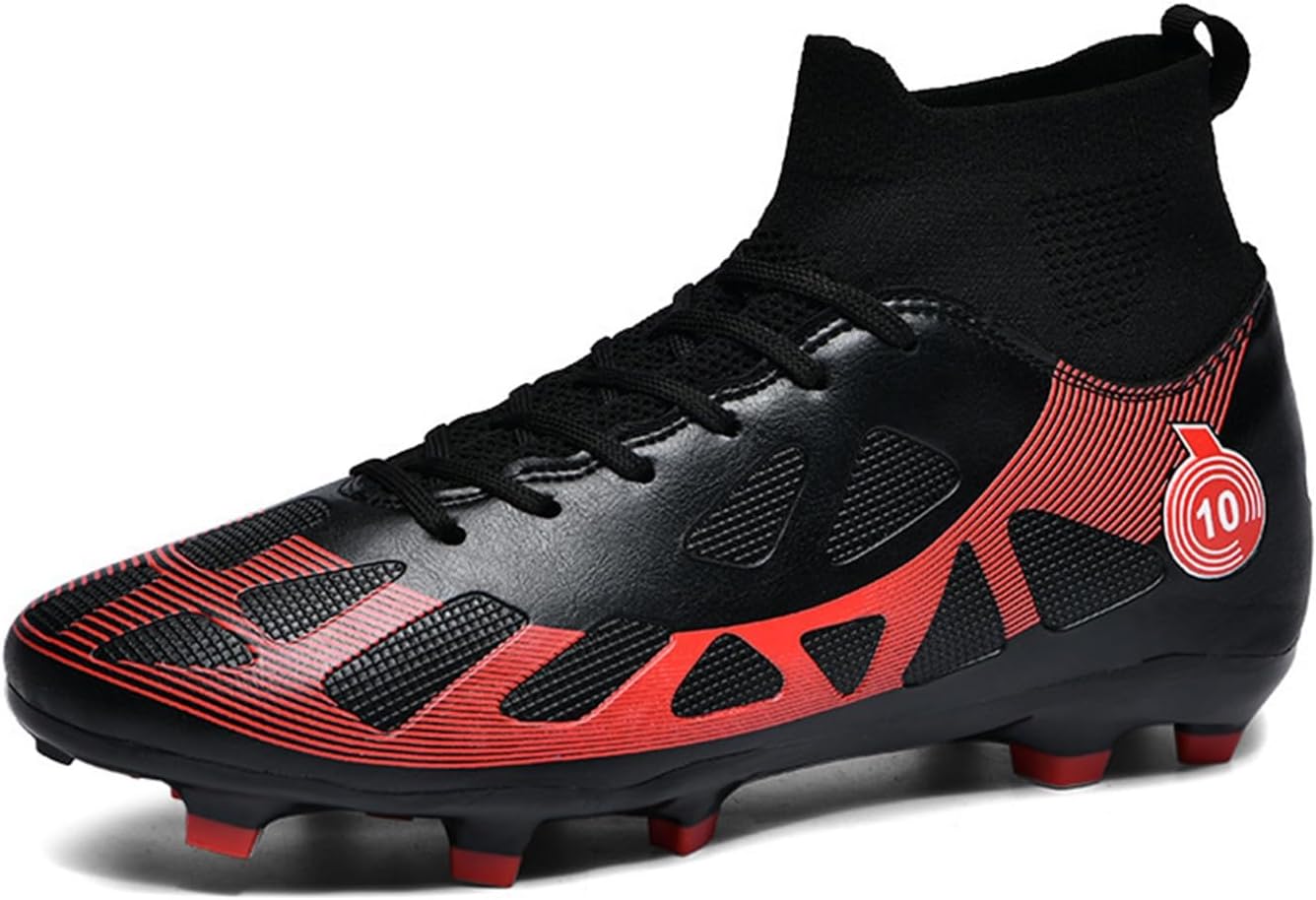 

Футбольные бутсы мужские TF с высоким берцем для поддержки голеностопа, внутренние футбольные кроссовки для детей мягкие и удобные, молодежные футбольные бутсы с противоскользящей амортизацией Wcxty, A