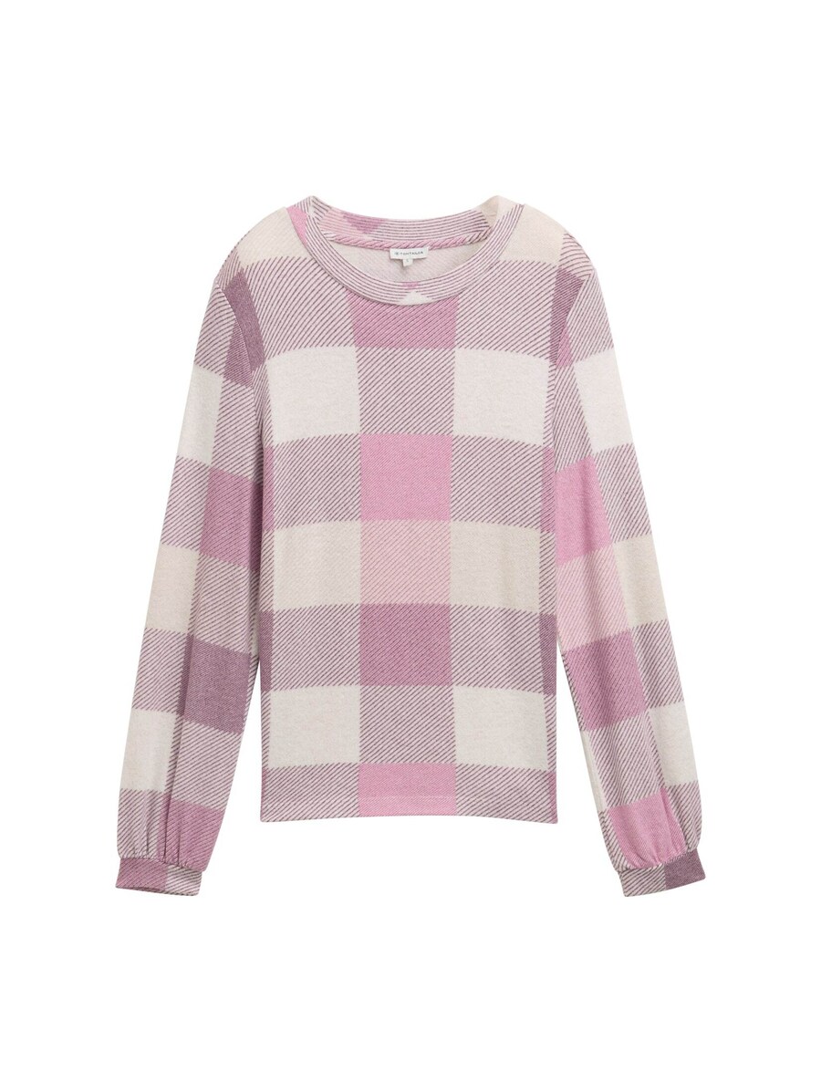

Рубашка TOM TAILOR, цвет Rose/Light pink