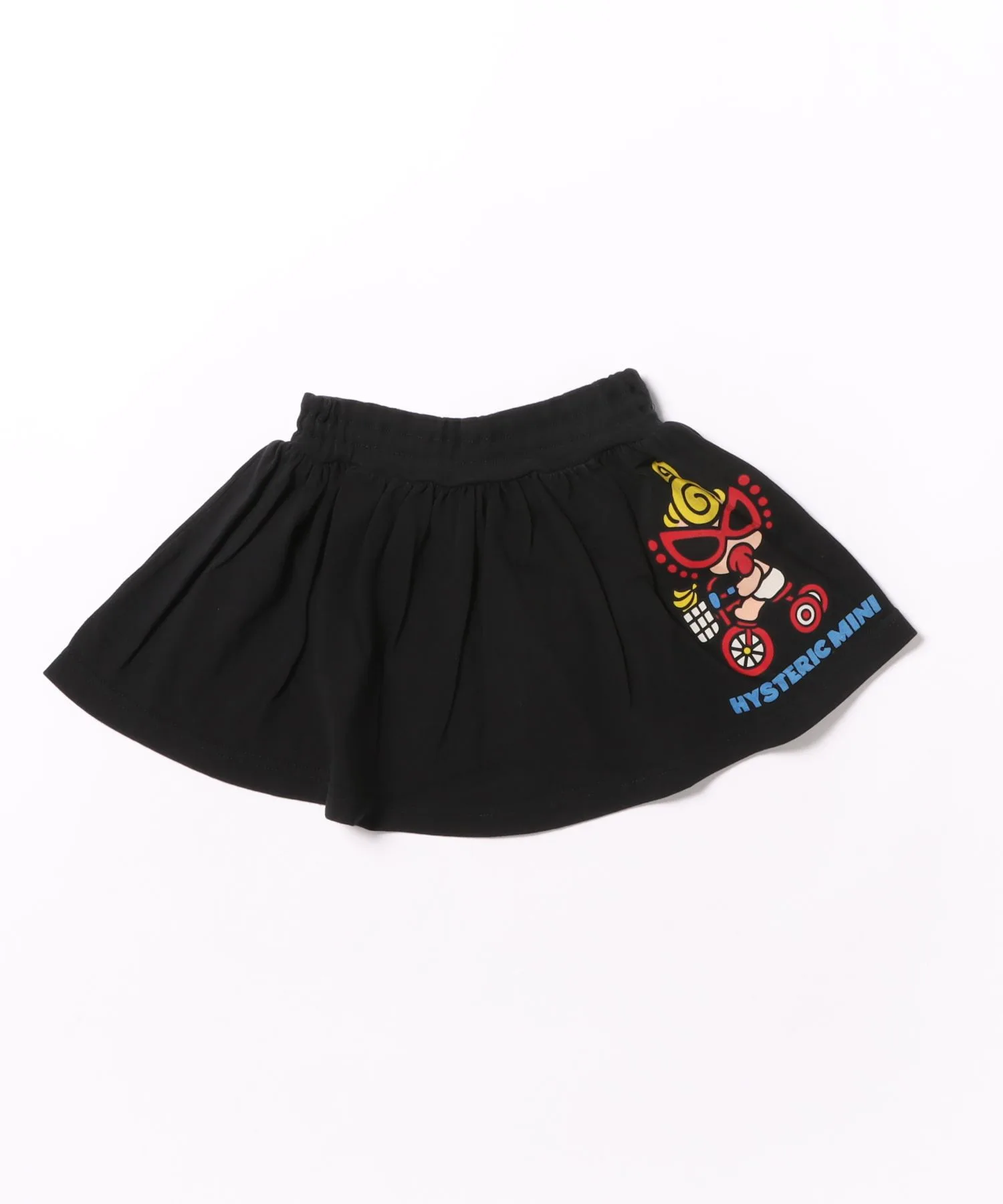 Юбка для девочек HYSTERIC MINI HAPPY DRIVE чёрная