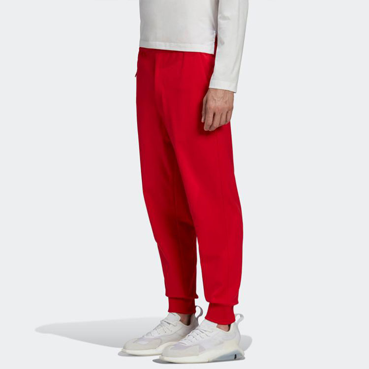 Y-3 Y 3 вязаные спортивные штаны мужские красные — фото 4