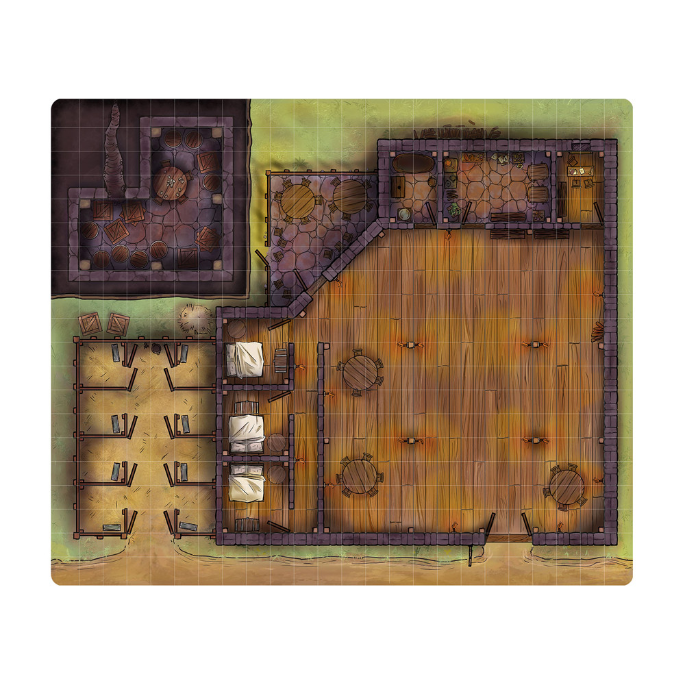 

Миниатюра Next Level Miniatures Next Level Miniatures: Game Mat - Outset Tavern