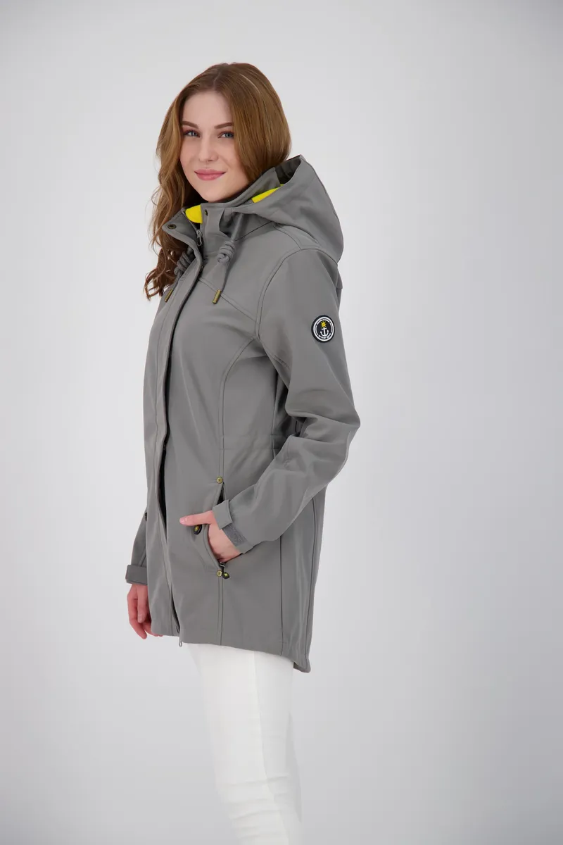 

DEPROC Active softshell пальто "PEAK BREEZE WOMEN", также доступно в больших размерах, серый