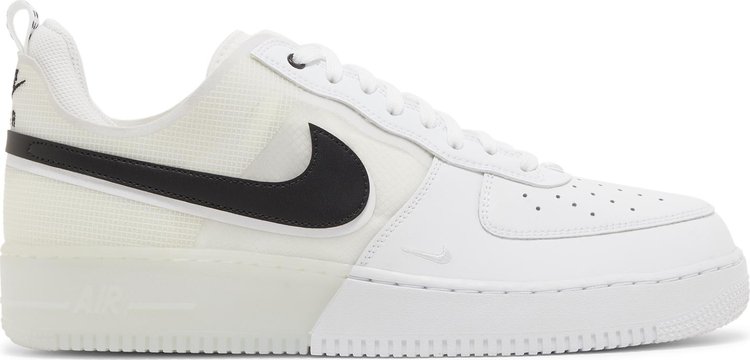 

Кроссовки Air Force 1 React 'White Black', белый