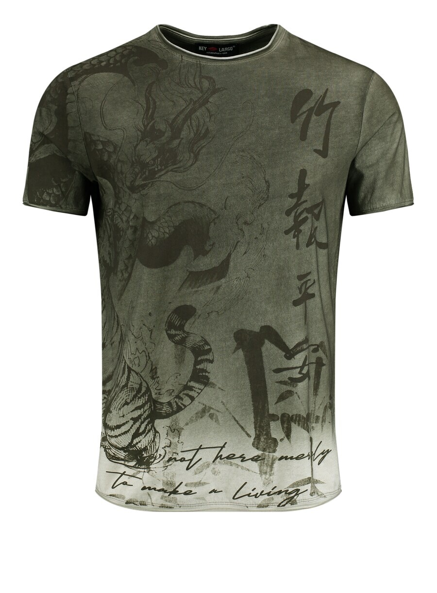 

Классическая футболка Key Largo Shirt MT TIGER, зеленый