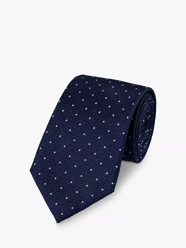 

Галстук Charles Tyrwhitt Spot Print Stain Resistant Silk