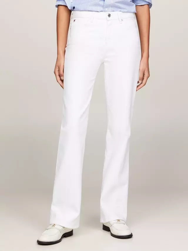 

Джинсы Tommy Hilfiger Bootcut Cotton Blend, цвет optic white