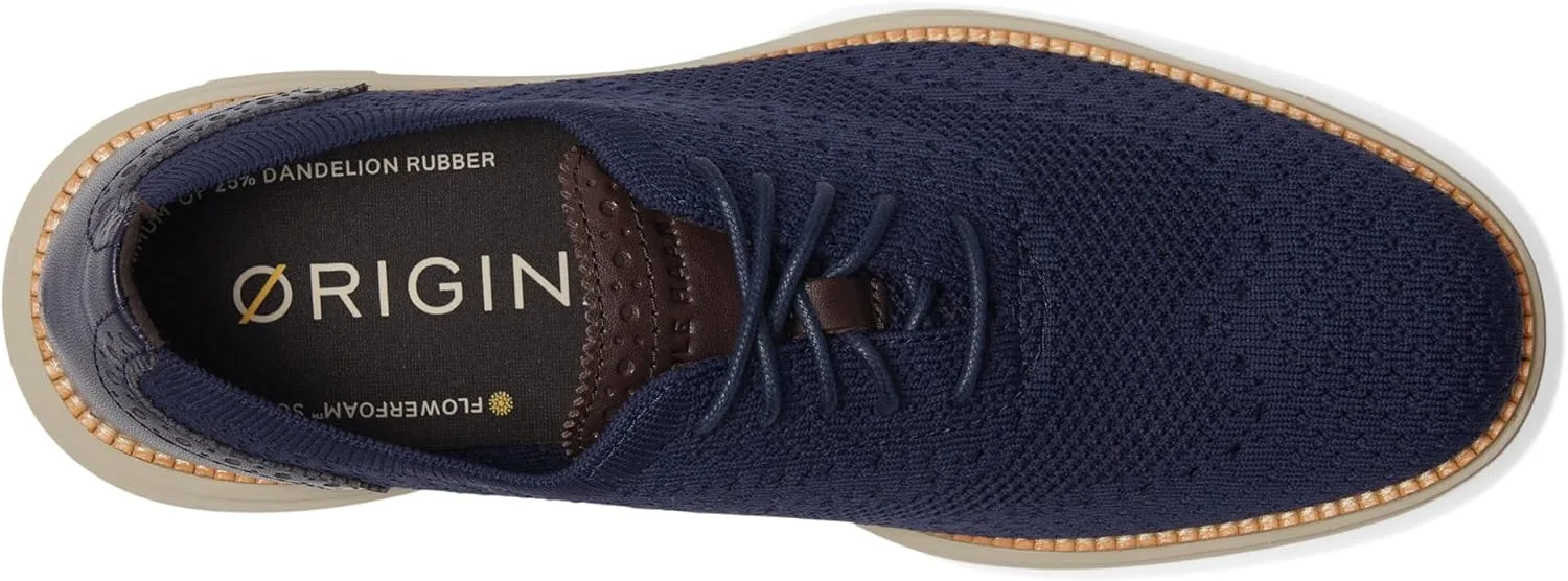 Мужские оксфорды Cole Haan Originalgrand Remastered Stitchlite, темно-синий/шоколадный — фото 2