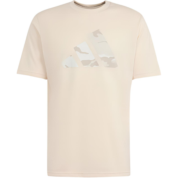 

Футболка Train Essentials с камуфляжным принтом Love от сезона Adidas, песочно-коричневый