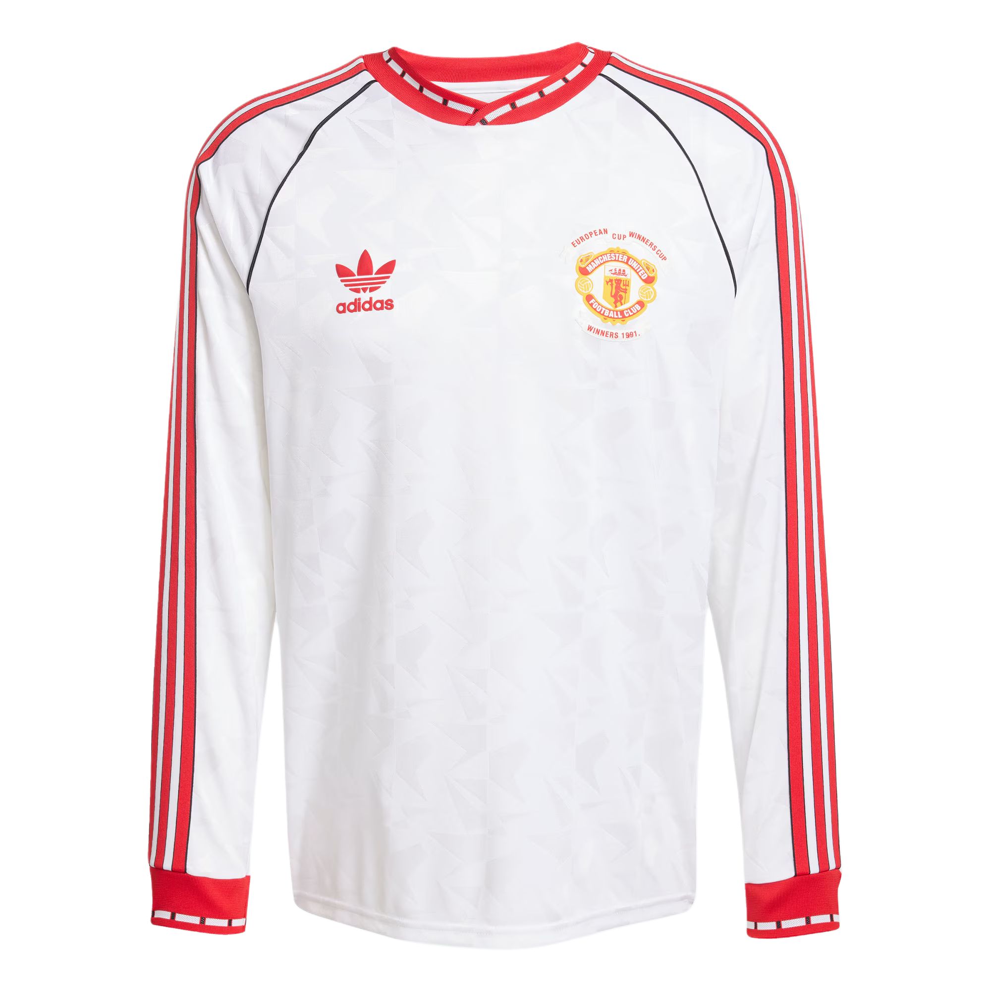 

Adidas Originals Футболка Manchester SS25 UNITED '91 AWAY JERSEY Soccer Jersey Men's White/Red