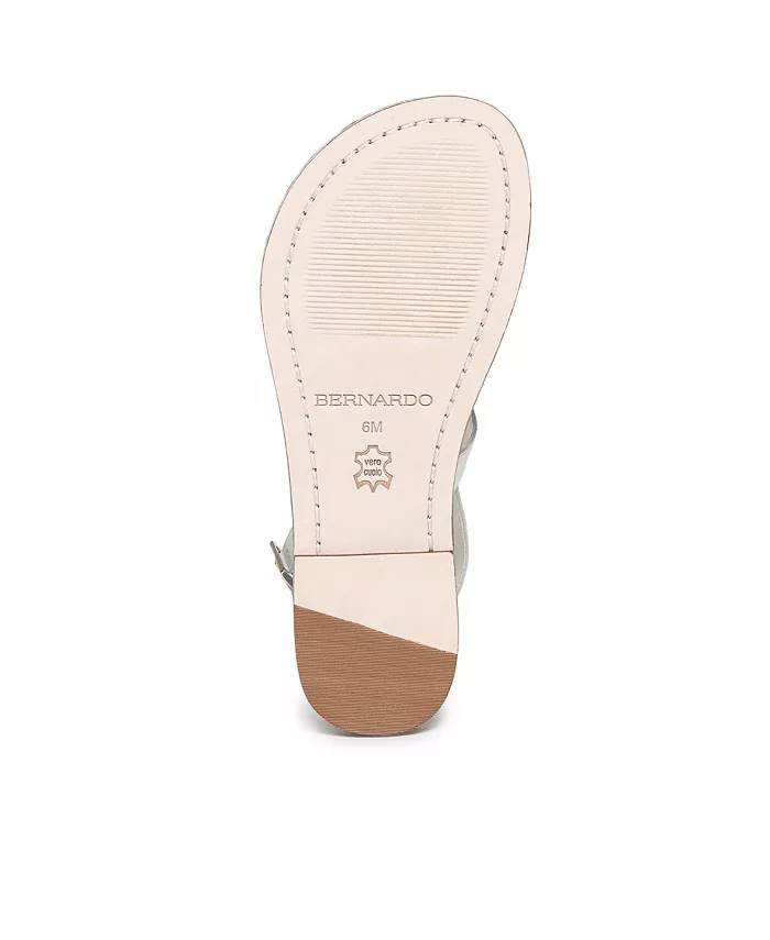 Бернардо Мэверик 2 сандалии с кольцом для пальцев Bernardo Footwear, белый — фото 3