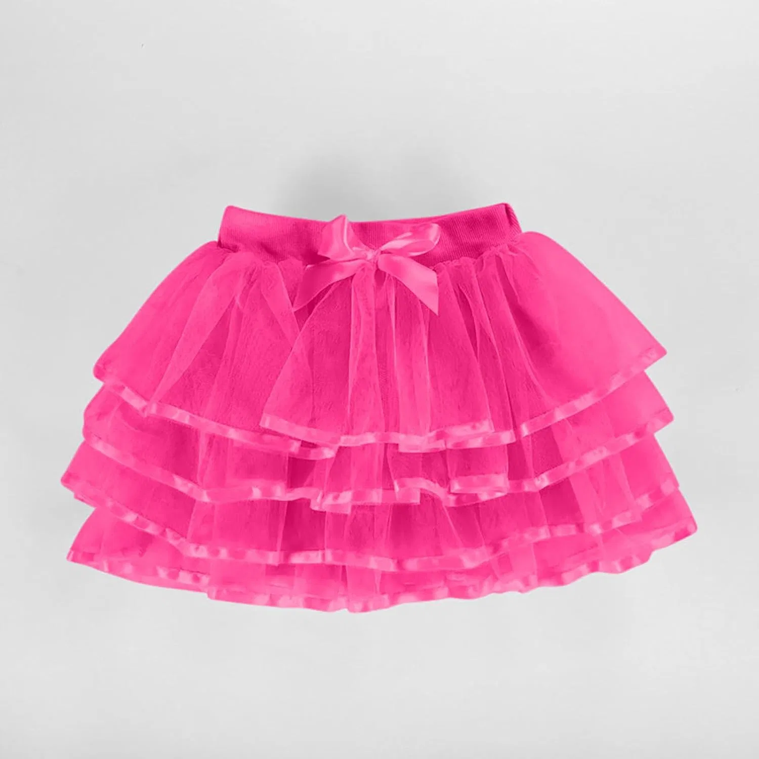 Юбка-пачка балетная, многослойная, Hot Pink — фото 4