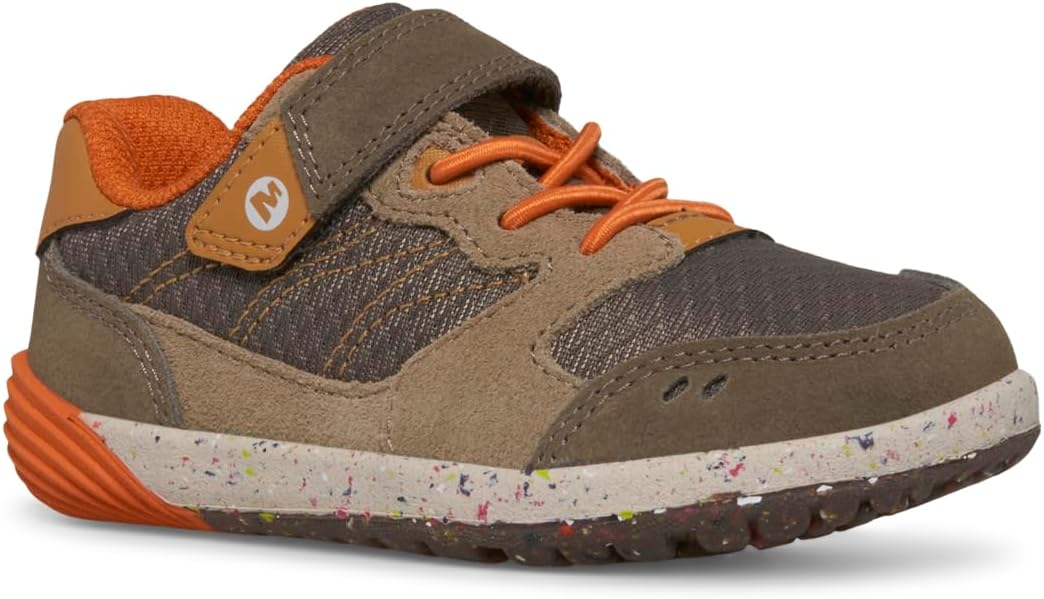 

Кроссовки Merrell Kids Bare Steps A83, Gunsmoke/Taupe