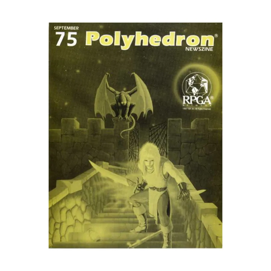 

Журнал #75 "You've Lost Your Marbles - AD&D Adventure", Polyhedron Magazine #051 - #100