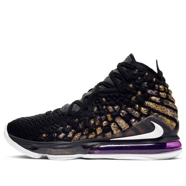 

Кроссовки lebron 17 ep 'lakers' Nike, черный