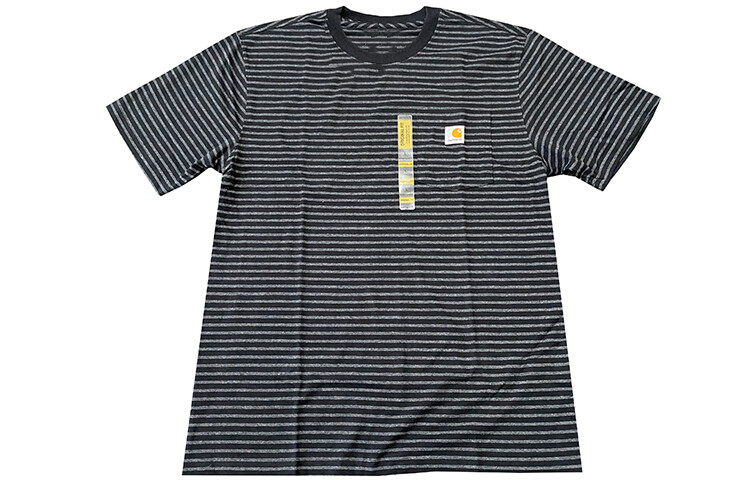 

Carhartt Мужская футболка, цвет Black Stripes