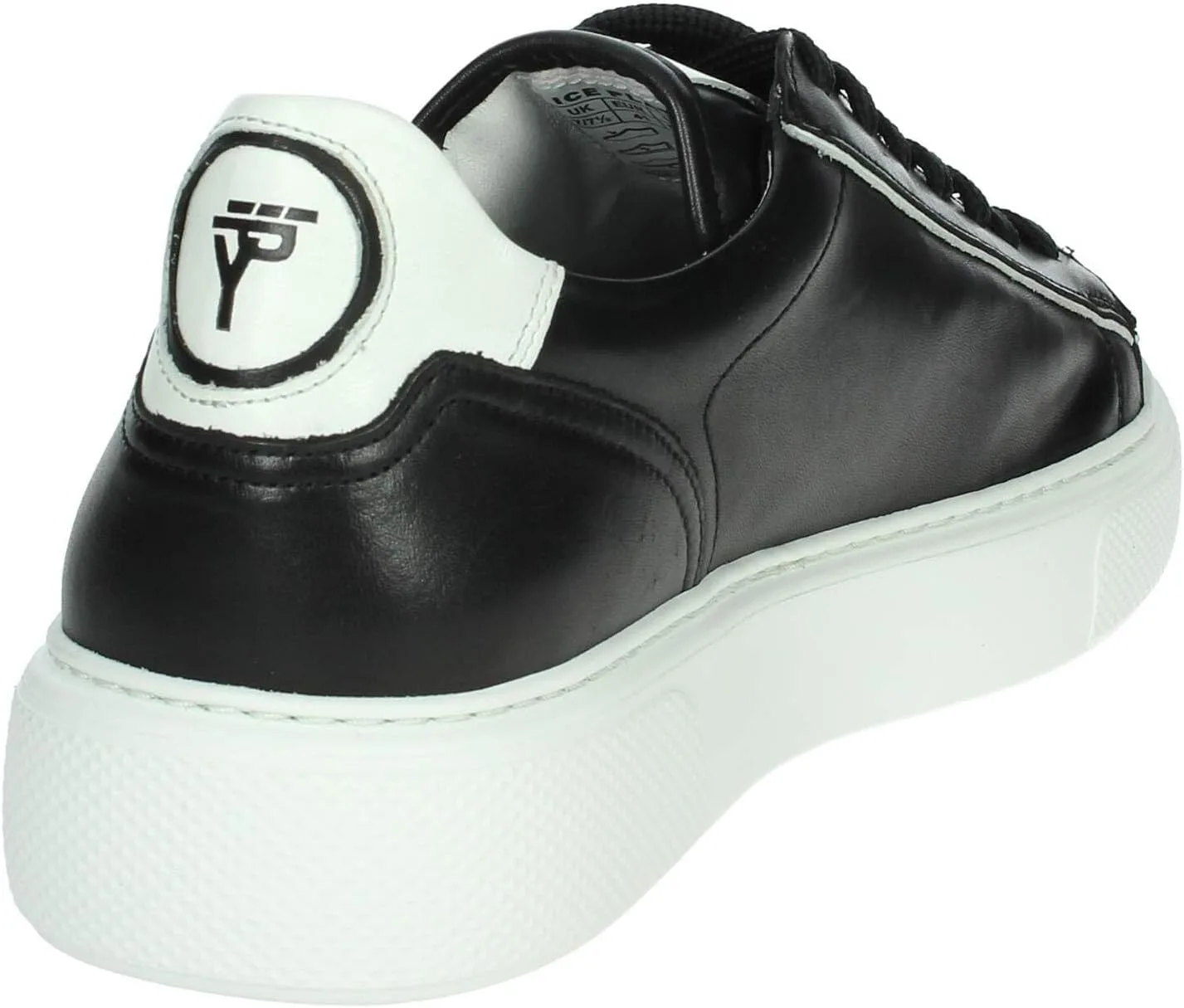 Кроссовки Ice Play TENDER001M/3L1 Low Trainers, черно-белые — фото 3
