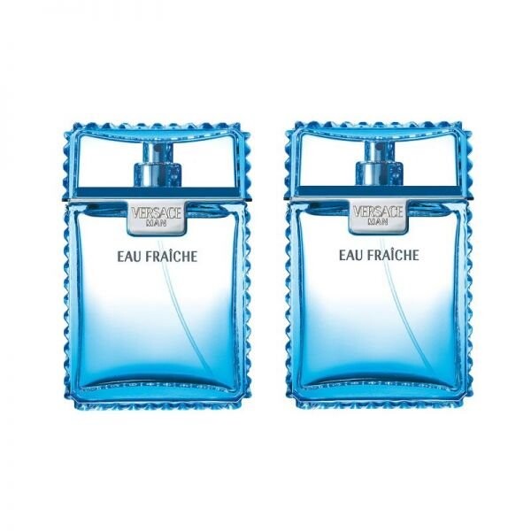 

Versace Man, Eau Fraiche, туалетная вода-спрей, 2x30 мл