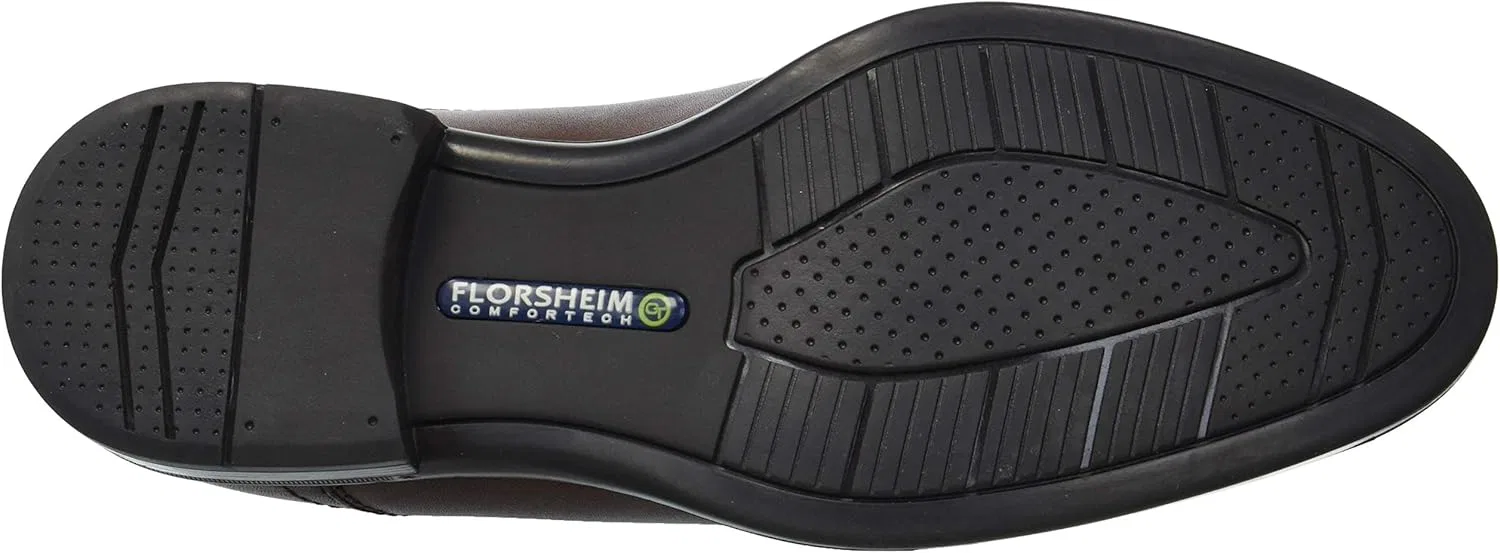 Лоферы с велосипедным мысом Florsheim, коньяк — фото 4