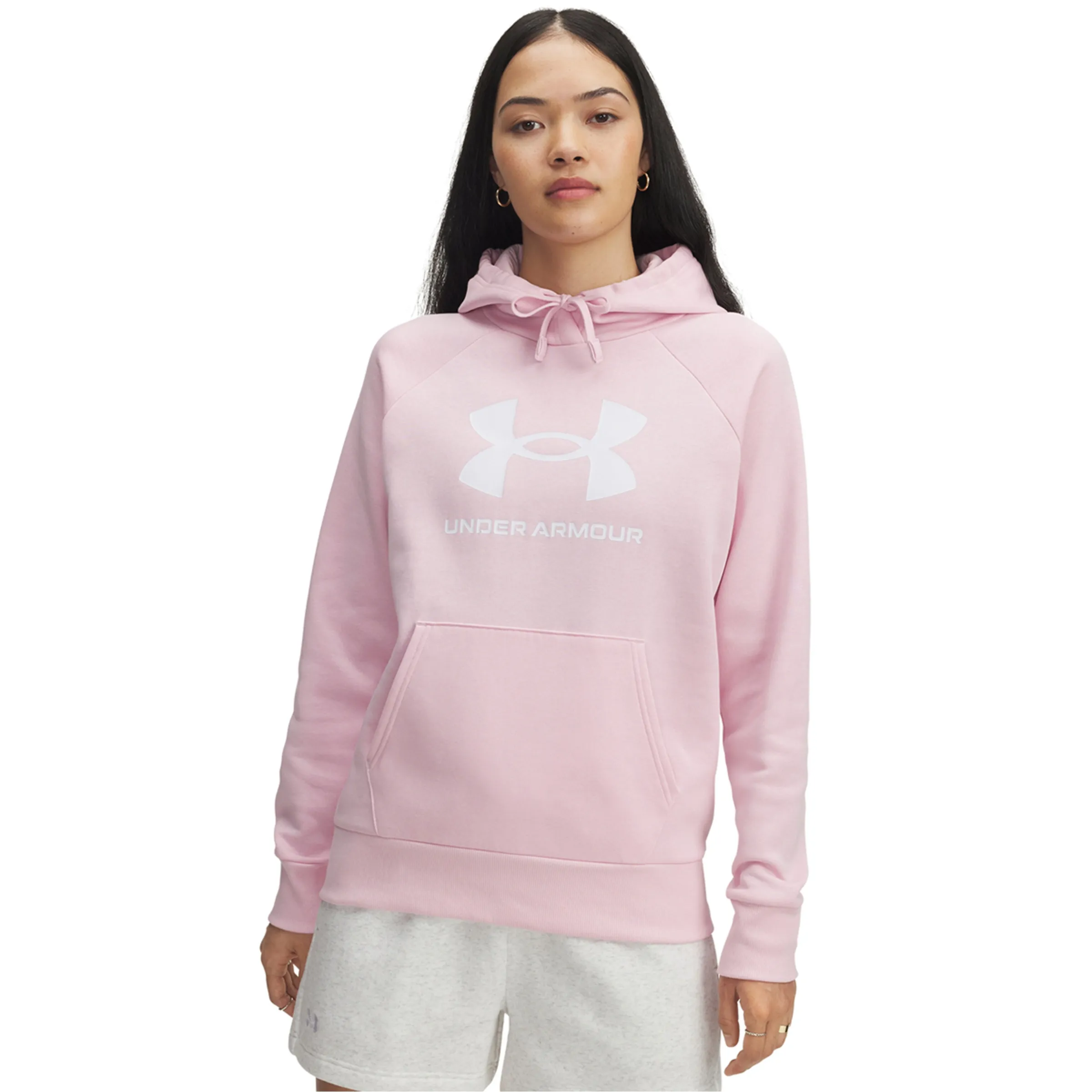 

Женская толстовка Rival Fleece Big Logo HD Under Armour, розовый