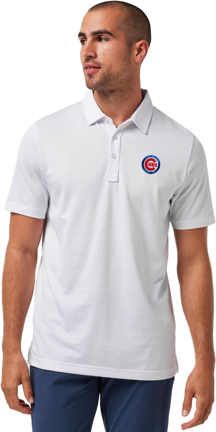 

Поло TravisMathew Chicago Cubs The Zinna Polo, белый