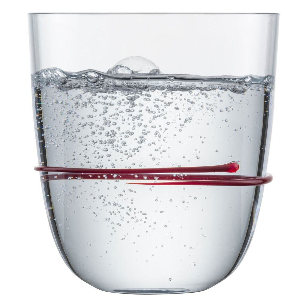 

ZWIESEL СТЕКЛЯННАЯ КРУЖКА ручной работы AURA 42 RED 2 шт. 121687, красный