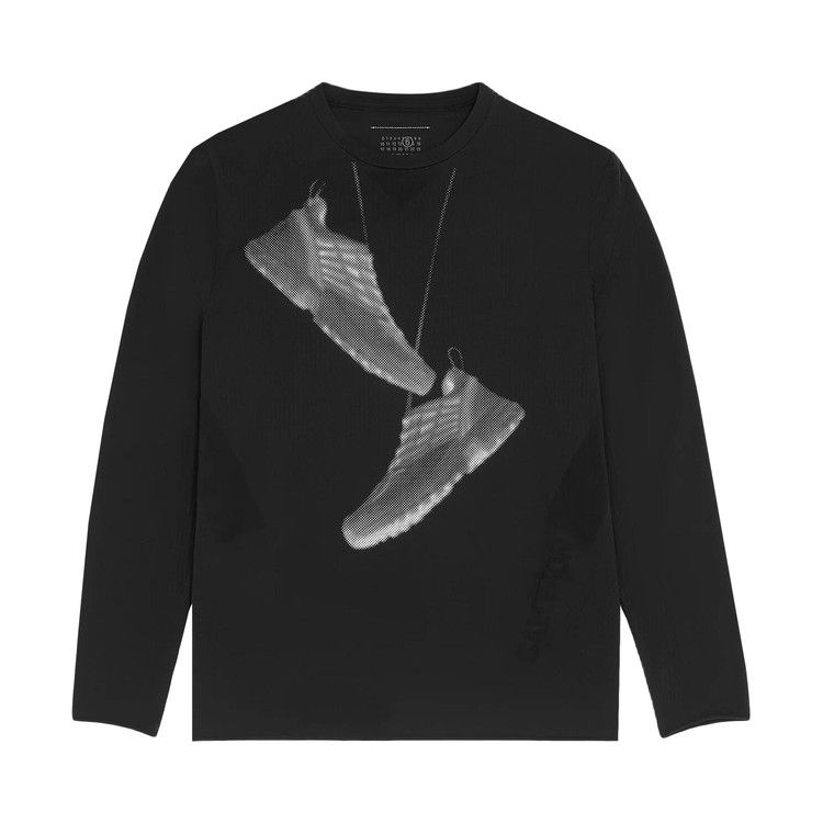 

Футболка MM6 Maison Margiela x Salomon Sneaker Print T-Shirt, Black