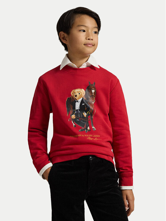 

Свитшот regular fit 323A10261001 Polo Ralph Lauren, красный