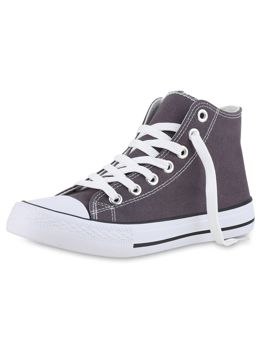 

Кроссовки Van Hill High-Top Sneakers Allison, темно-серый