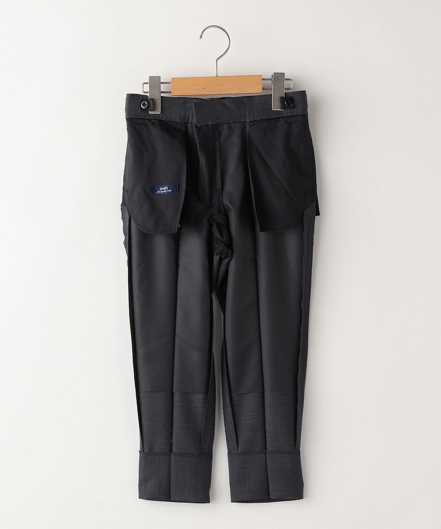 Детские брюки SHIPS: 110–130 см / Шерстяные длинные брюки без складок SHIPS KIDS, Charcoal Gray — фото 2