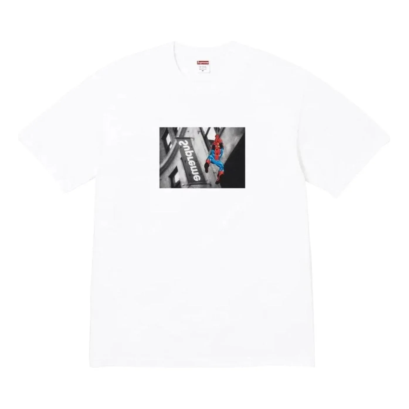 Футболка Supreme SS26 Spider-Man, белая