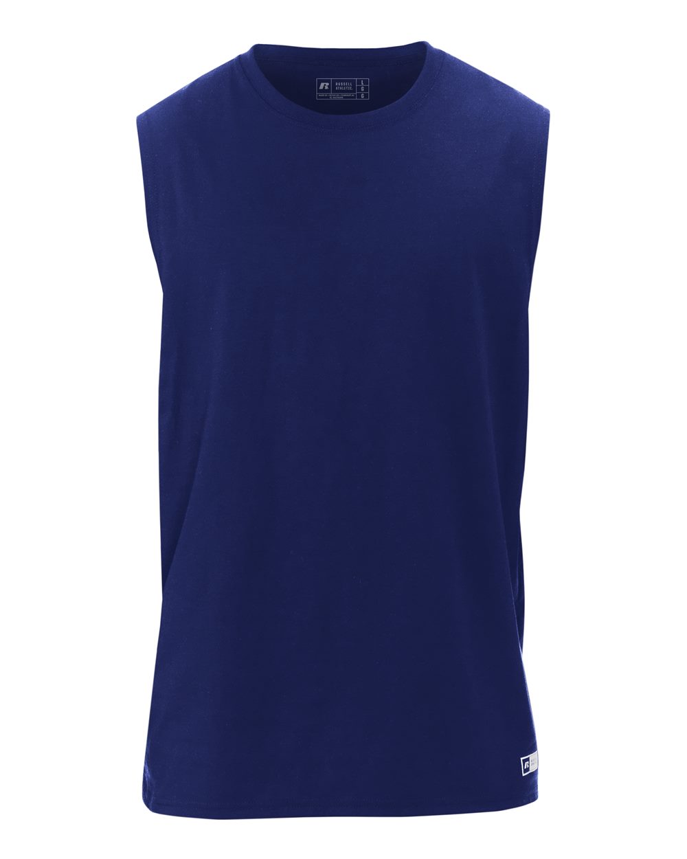 

Футболка Essential Jersey без рукавов Muscle Russell Athletic, темно-синий